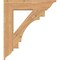 Ekena Millwork Merced Traditional Smooth Bracket, Western Red Cedar, 5 1/2"W x 30"D x 34"H BKT06X30X34MRC01SWR - alternate 4
